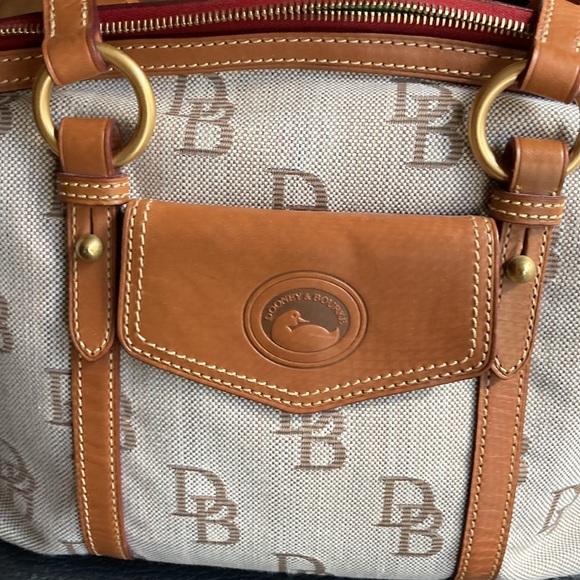 Dooney&Bourke Brown/tan cloth bag - Picture 8 of 8